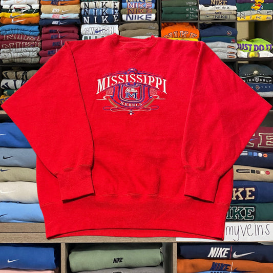 90s Mississippi university crewneck