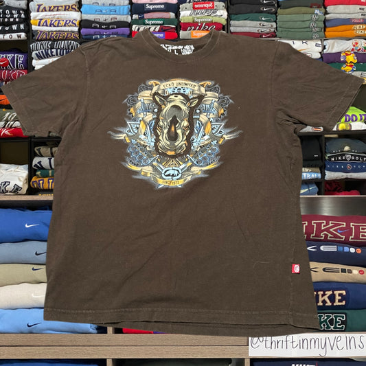 Ecko brown shirt (large)