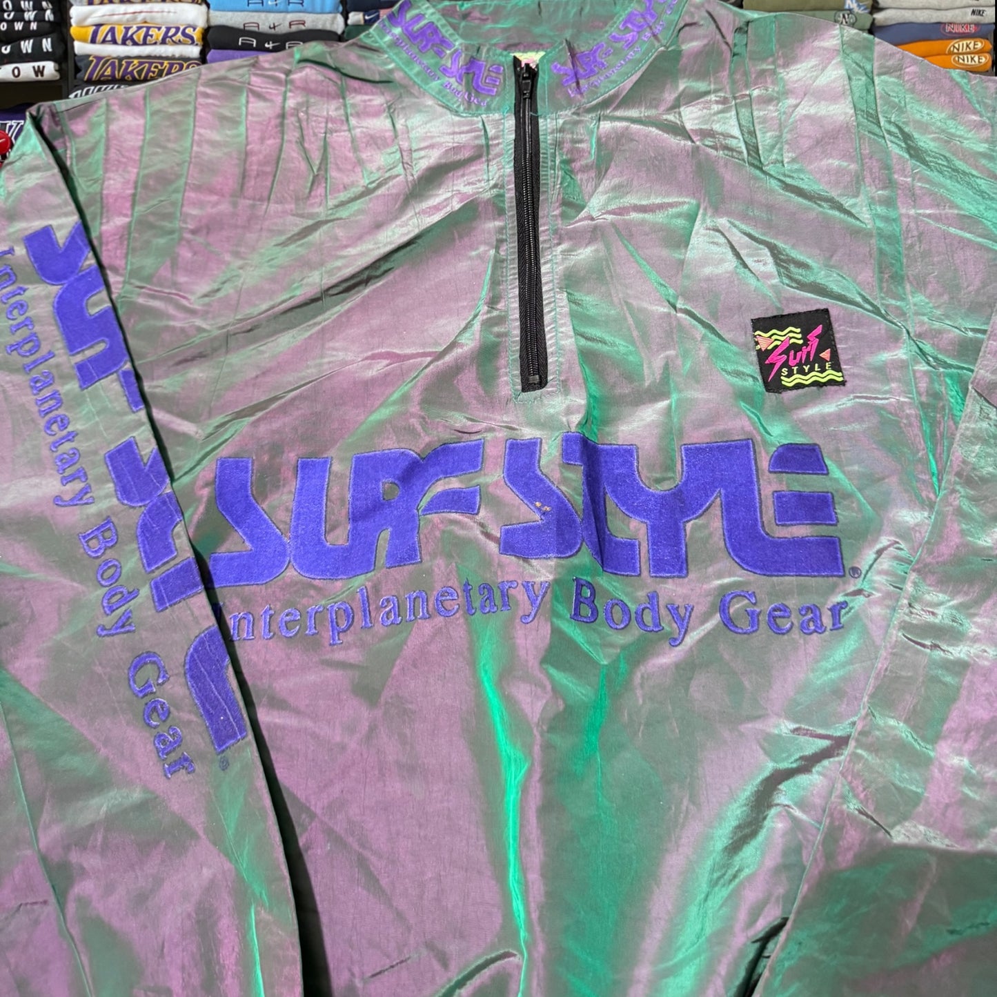 90s surf style windbreaker