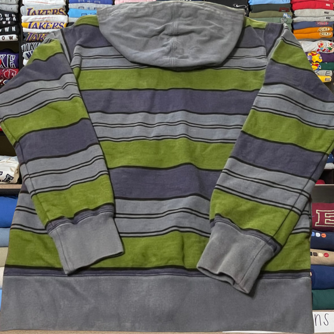 Supreme stripe hoodie