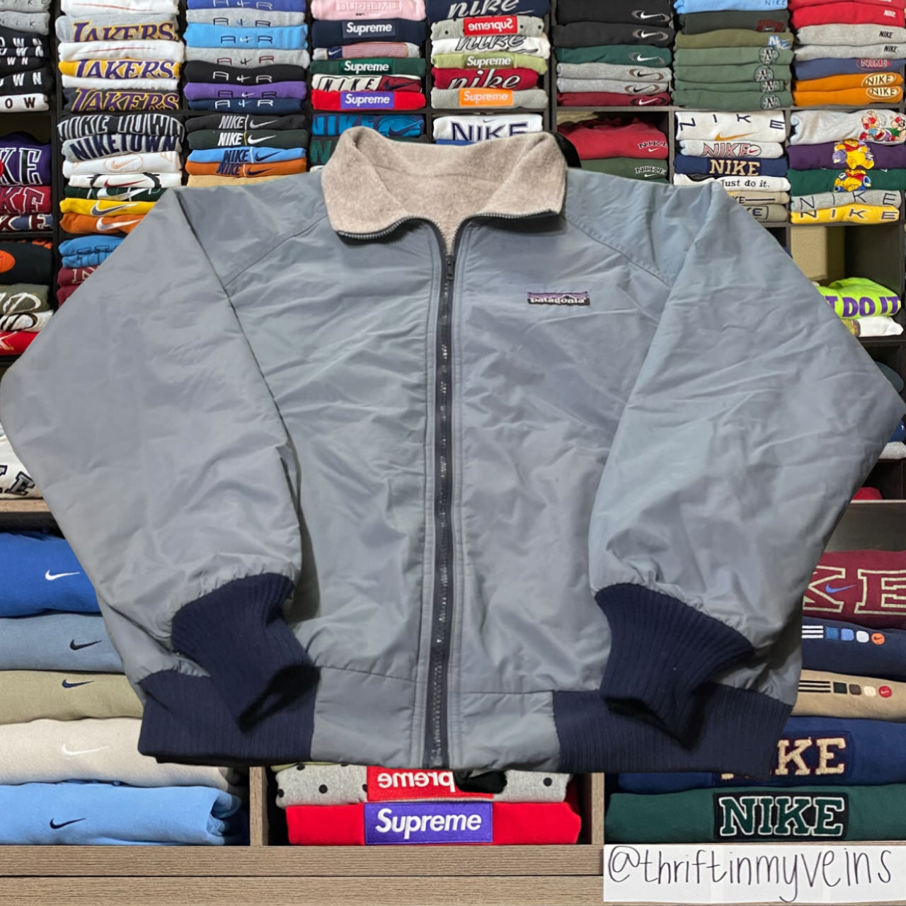 90s Patagonia Sherpa lined jacket