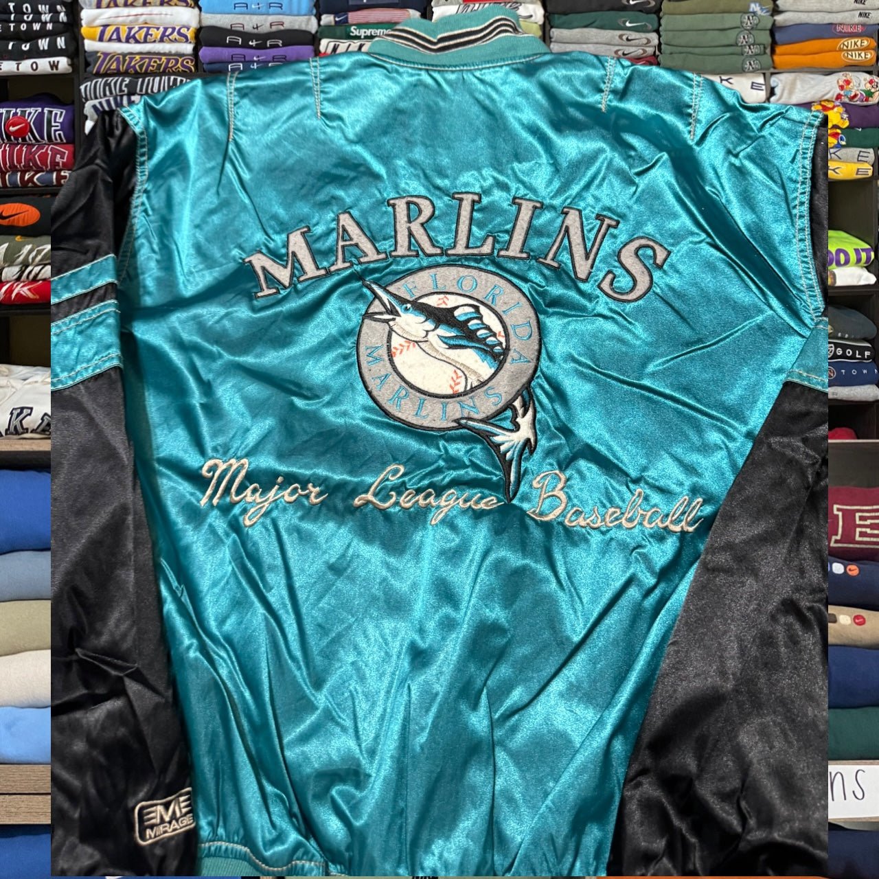 90s florida marlins jacket baseball (Large)