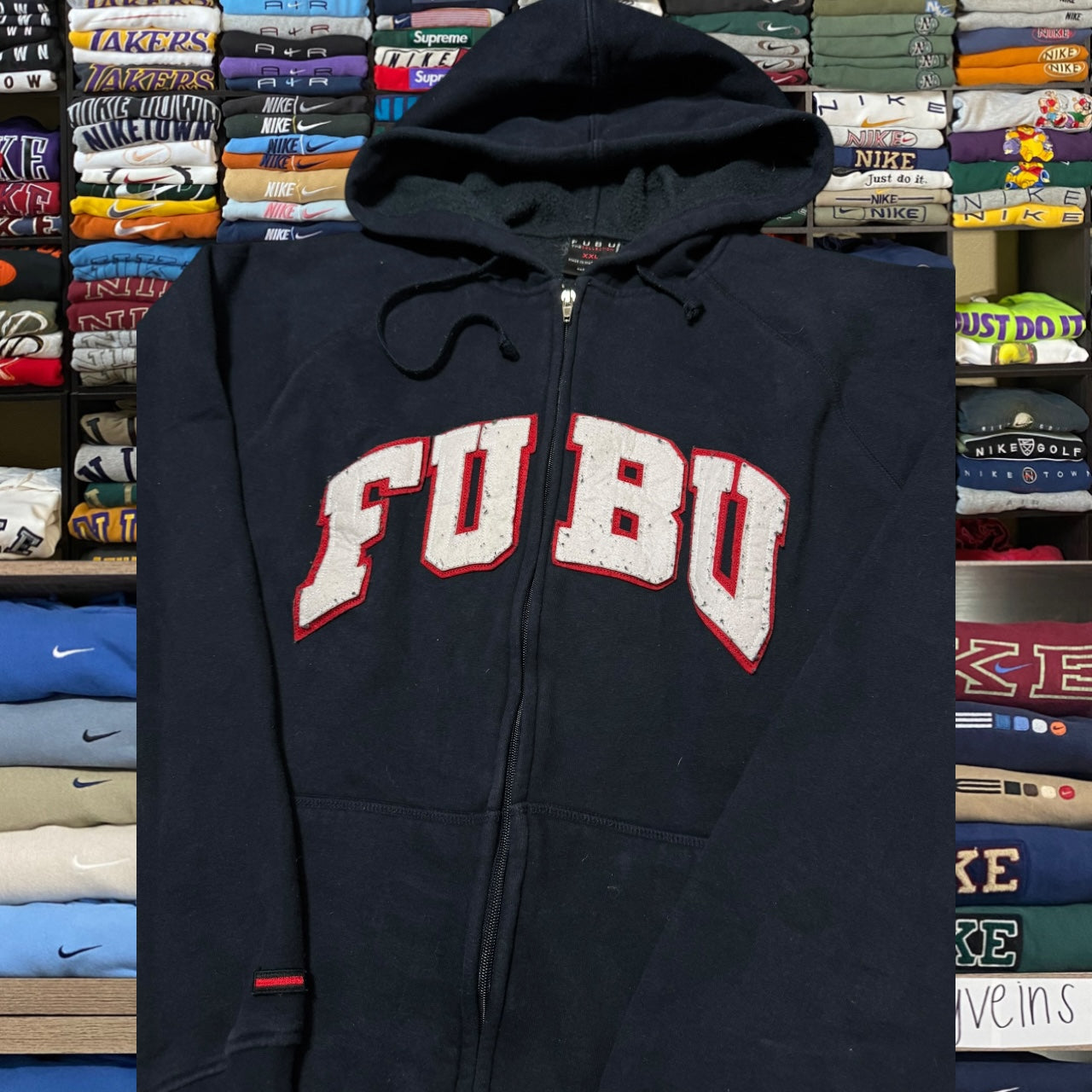 Y2K Fubu skater hoodie (xxlarge)
