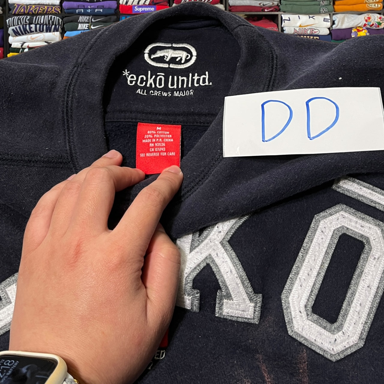 Y2K ecko unlimited skater sweater