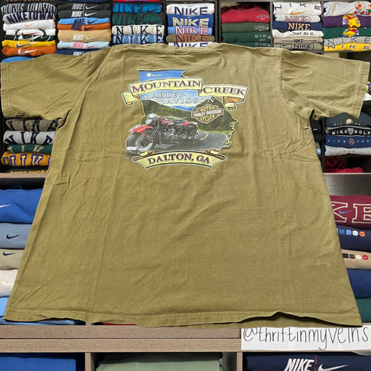 Vtg y2k 2003 Harley style motorcycle shirt