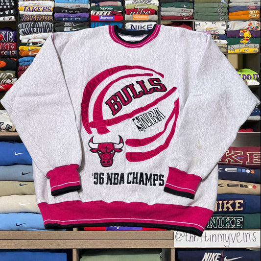 Vintage 90s Chicago bulls nba basketball sweater