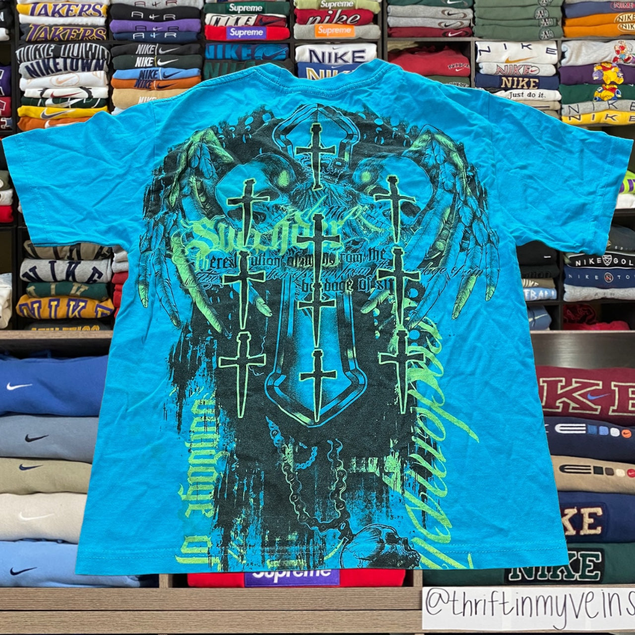 Y2K chemistry grunge skater shirt