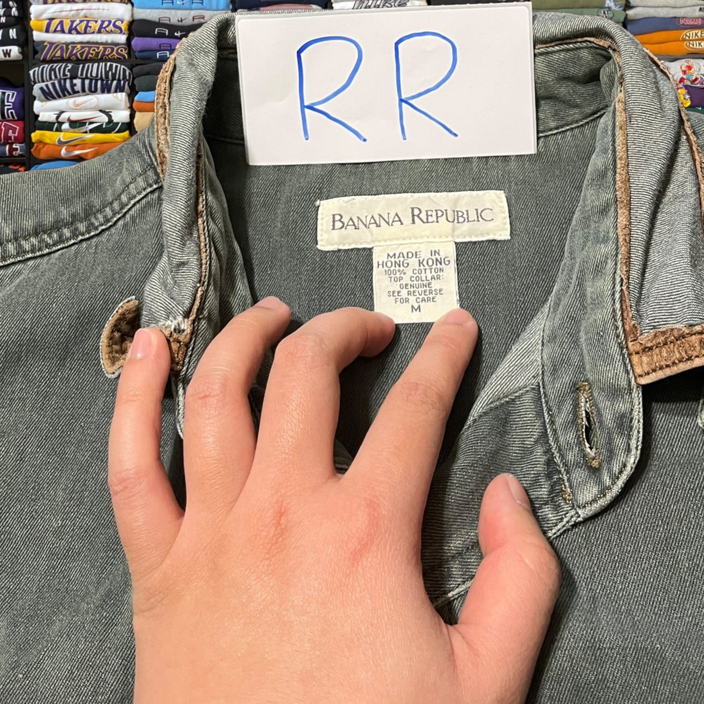 90s banana republic button up shirt