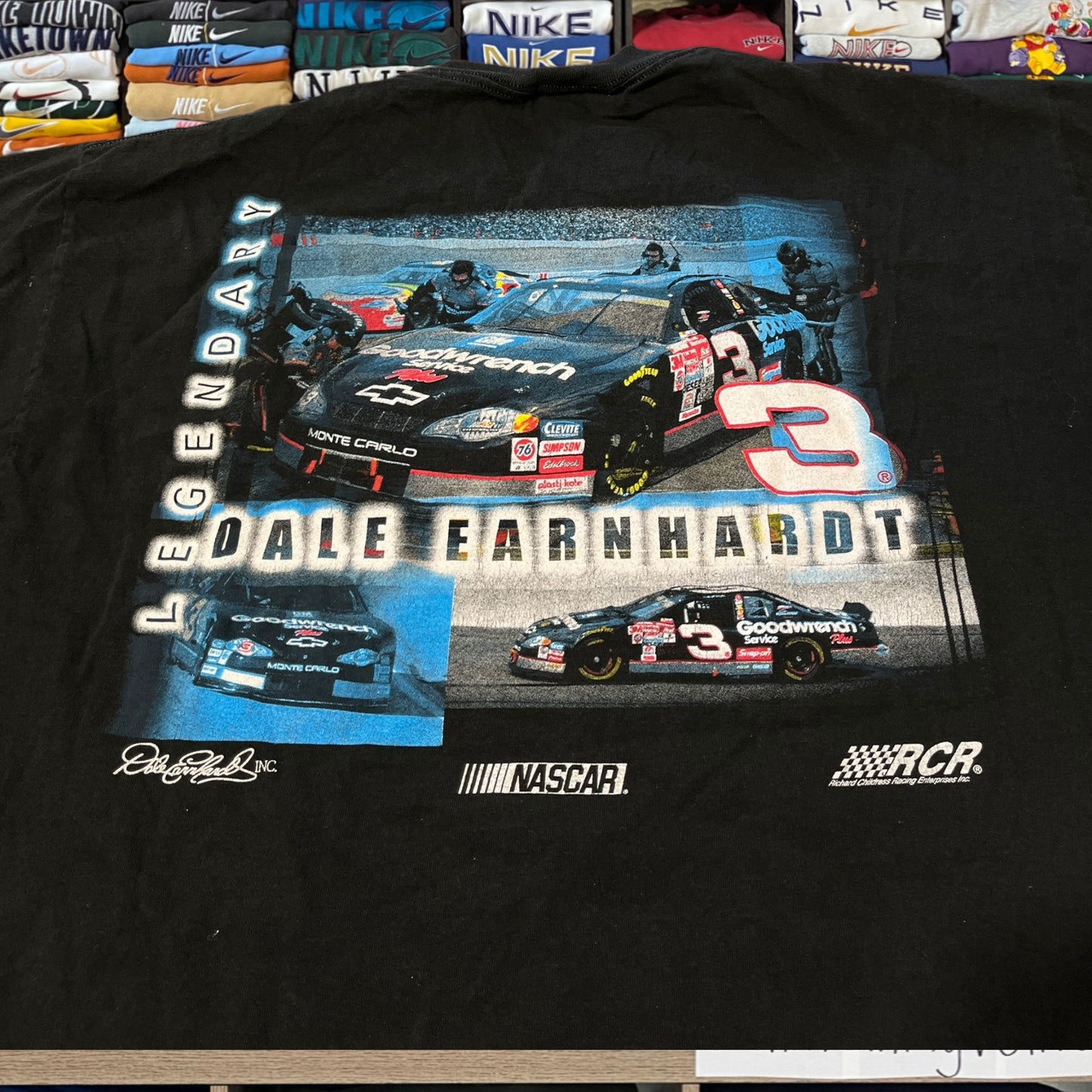 nascar y2k shirt (large)