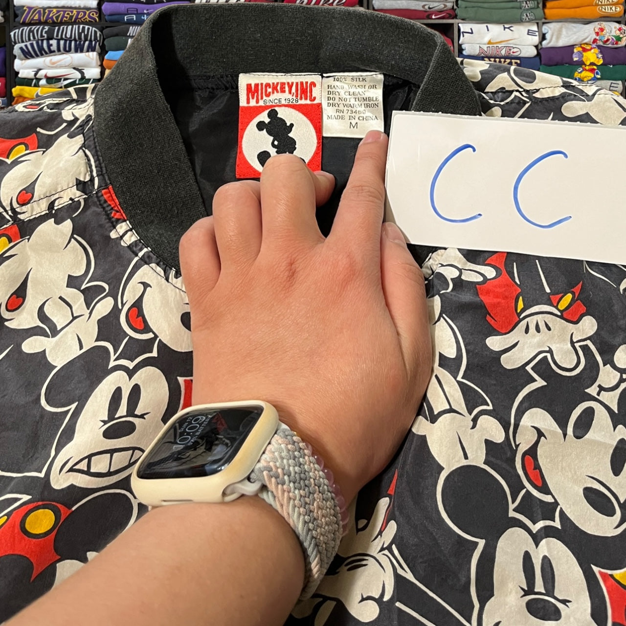 90s Mickey Mouse all over print