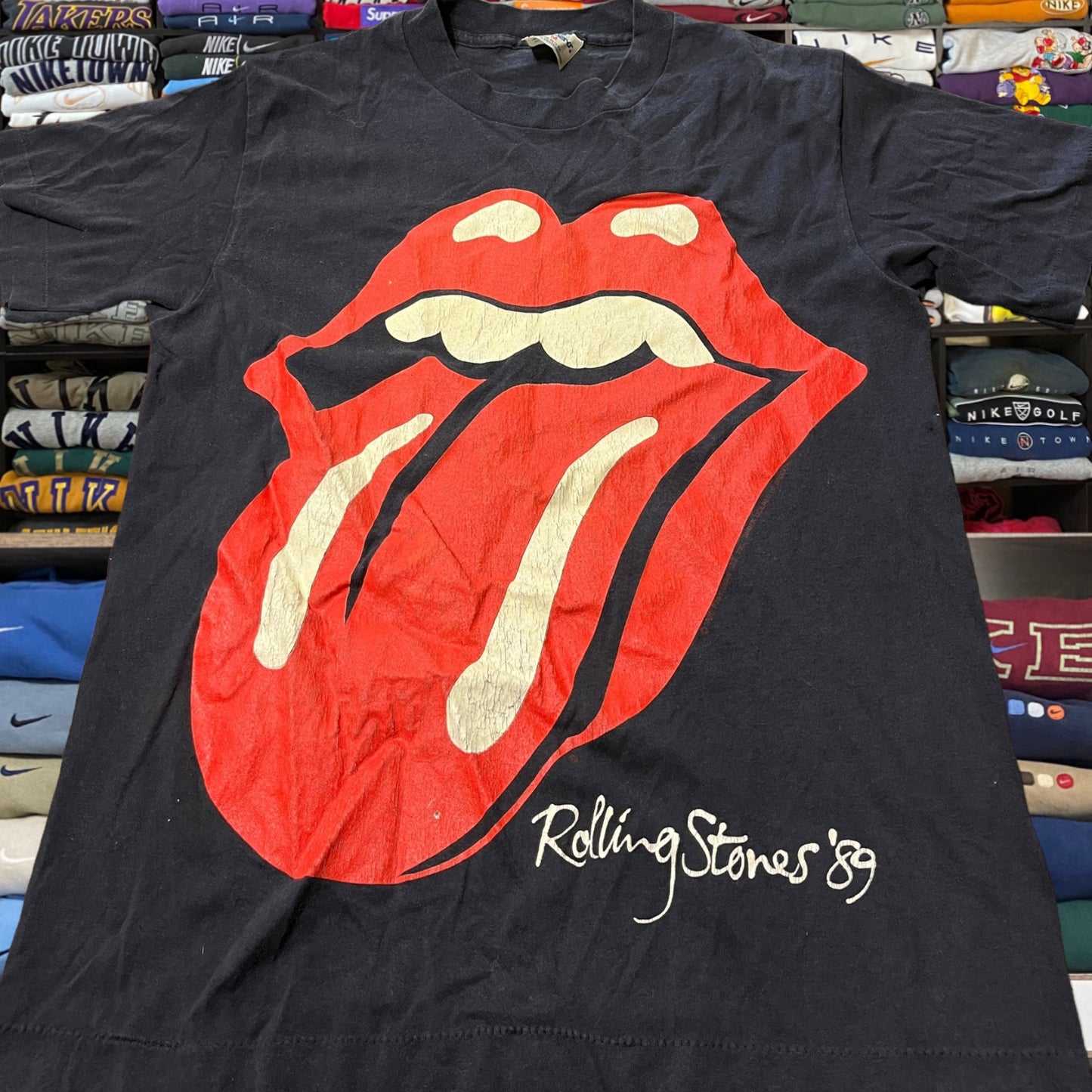 Vintage 1989 the rolling stone tour shirt