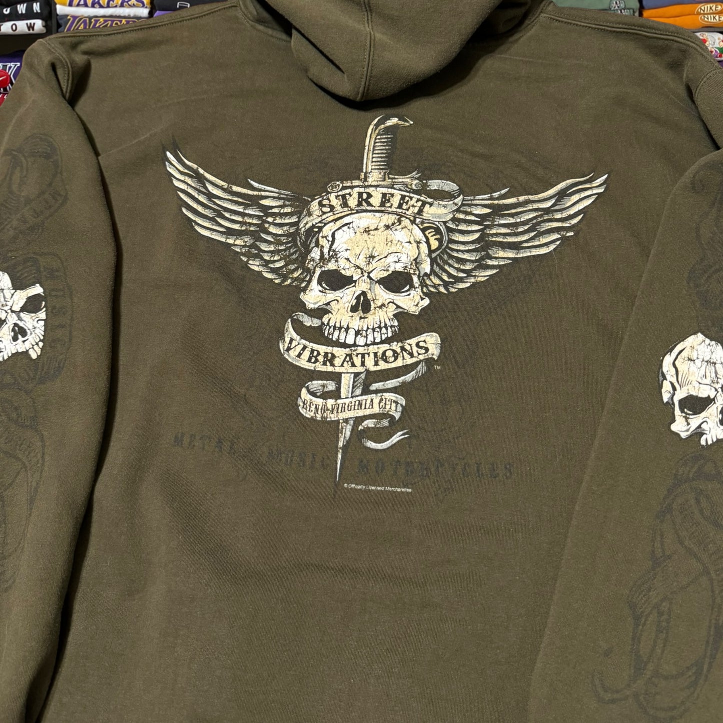 Y2k skeleton skull skater (xlarge)