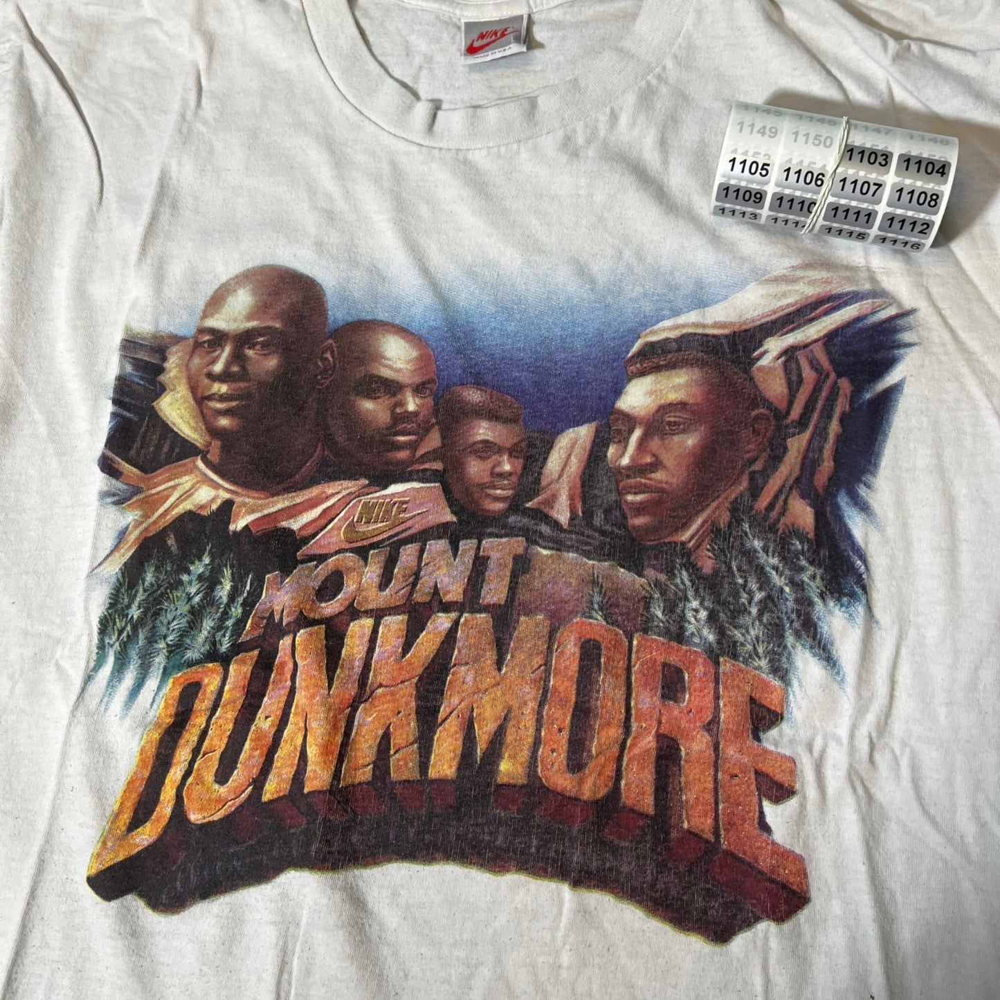90s Nike michael Jordan mount dunkmore shirt