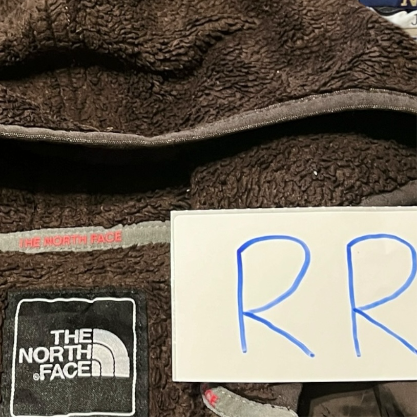 Y2K north face brown fleece