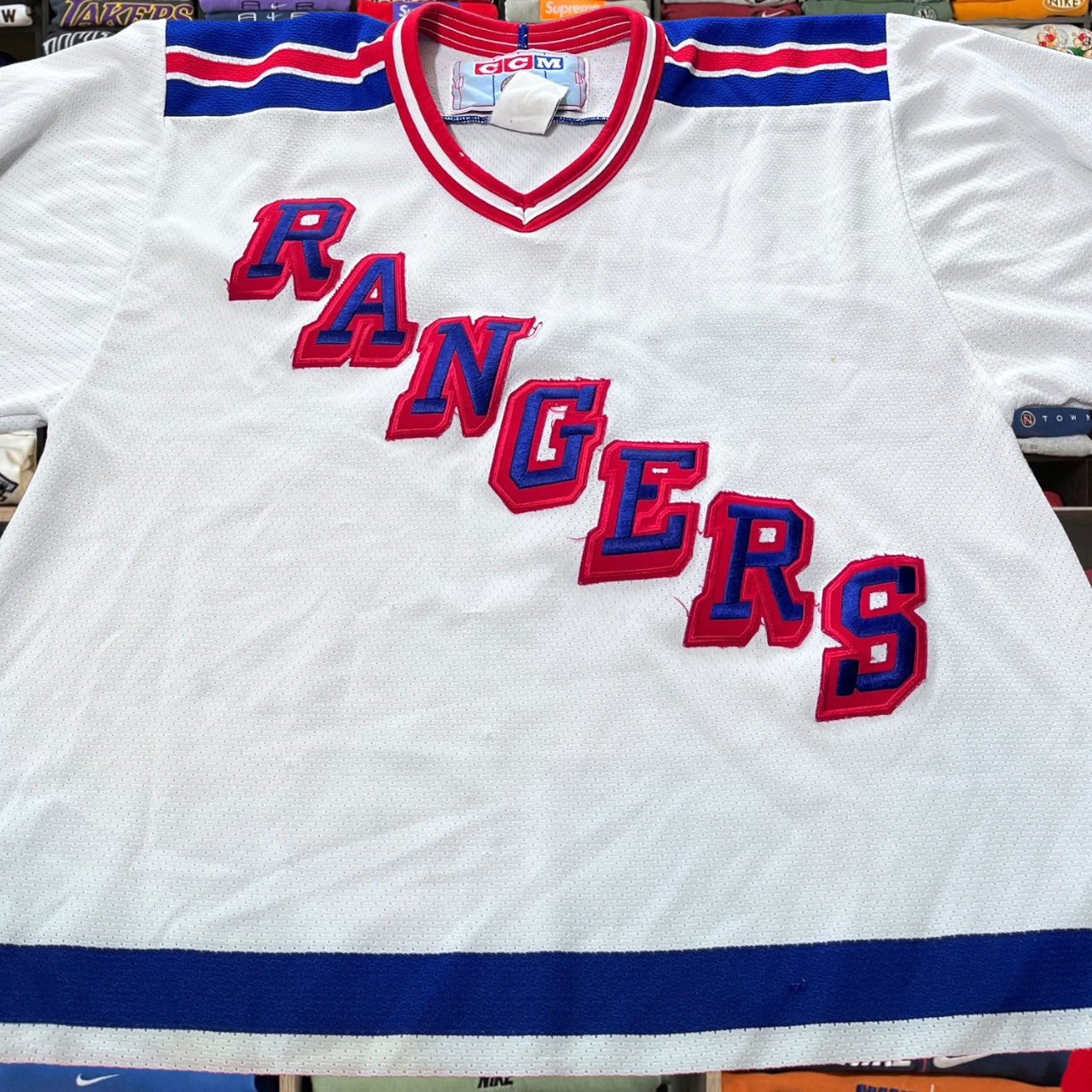 90s New York rangers nhl hockey ccm