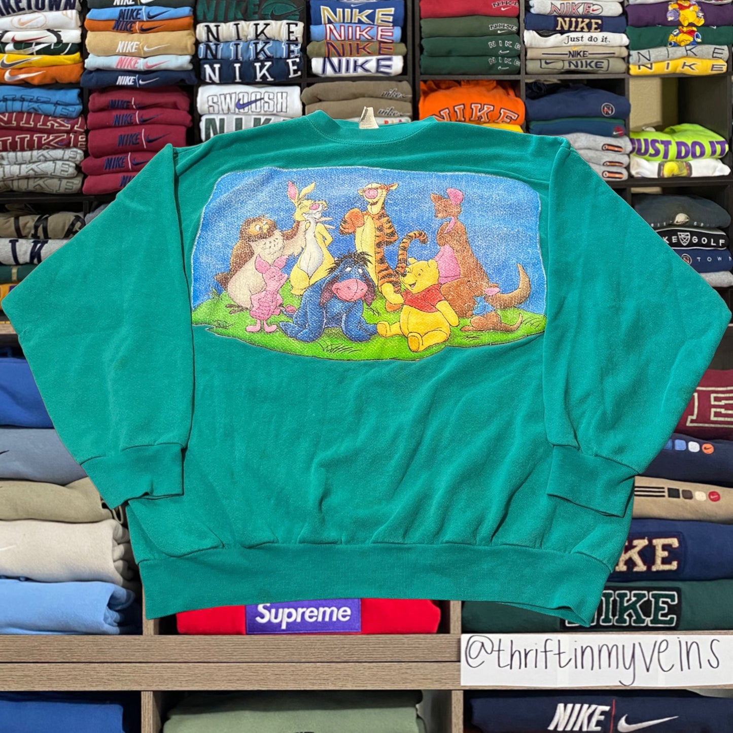 90s Winnie the Pooh and friends sweater