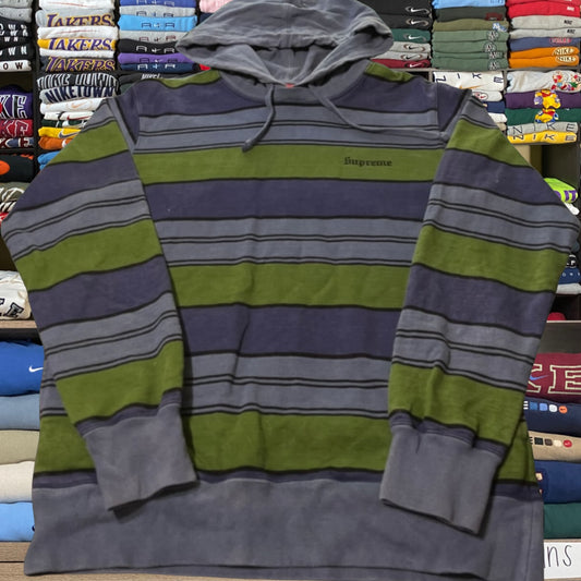 Supreme stripe hoodie