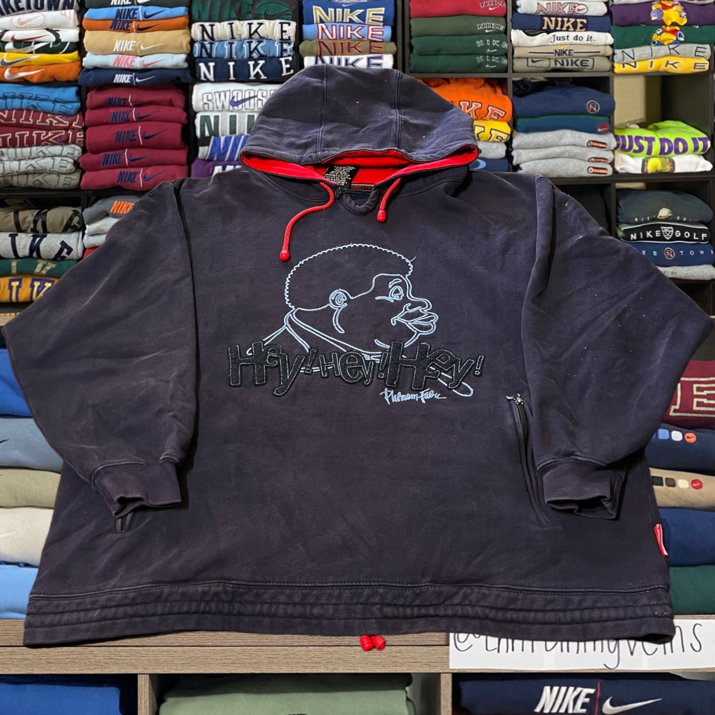 Y2K FUBU skater hoodie