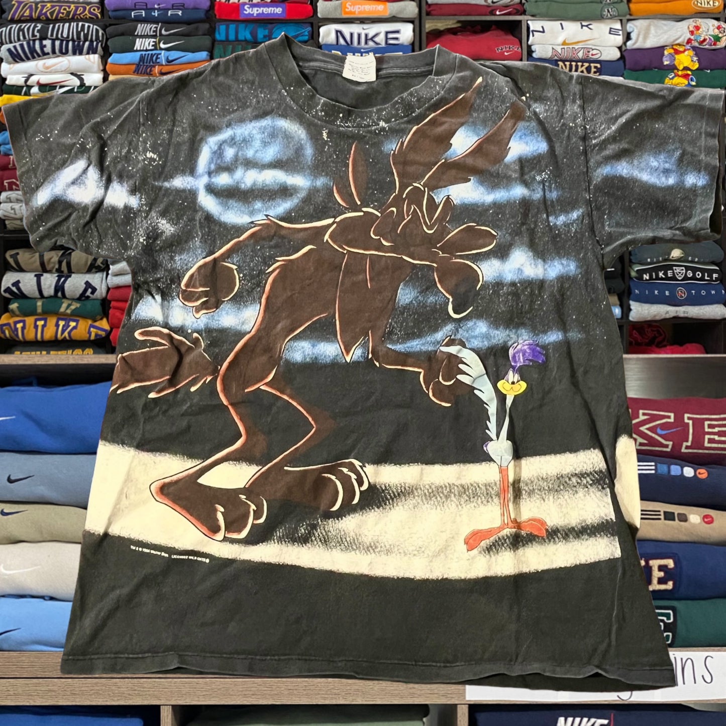90s Sylvester looney tunes all over print
