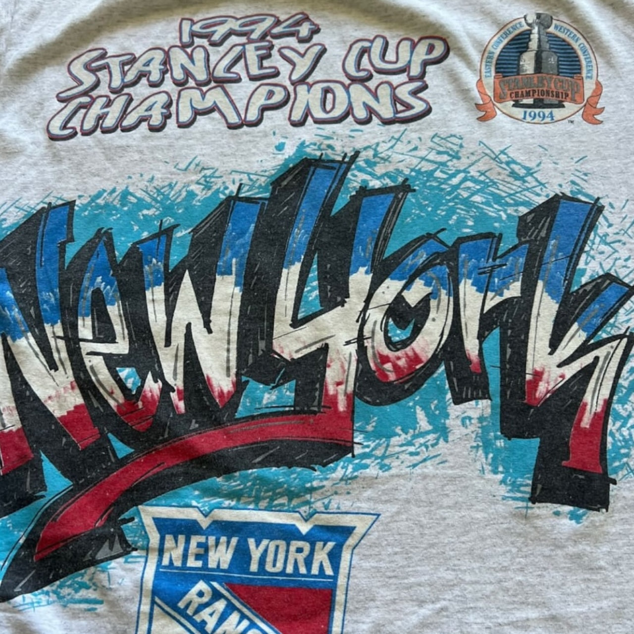 1994 New York rangers nhl hockey shirt ( large )