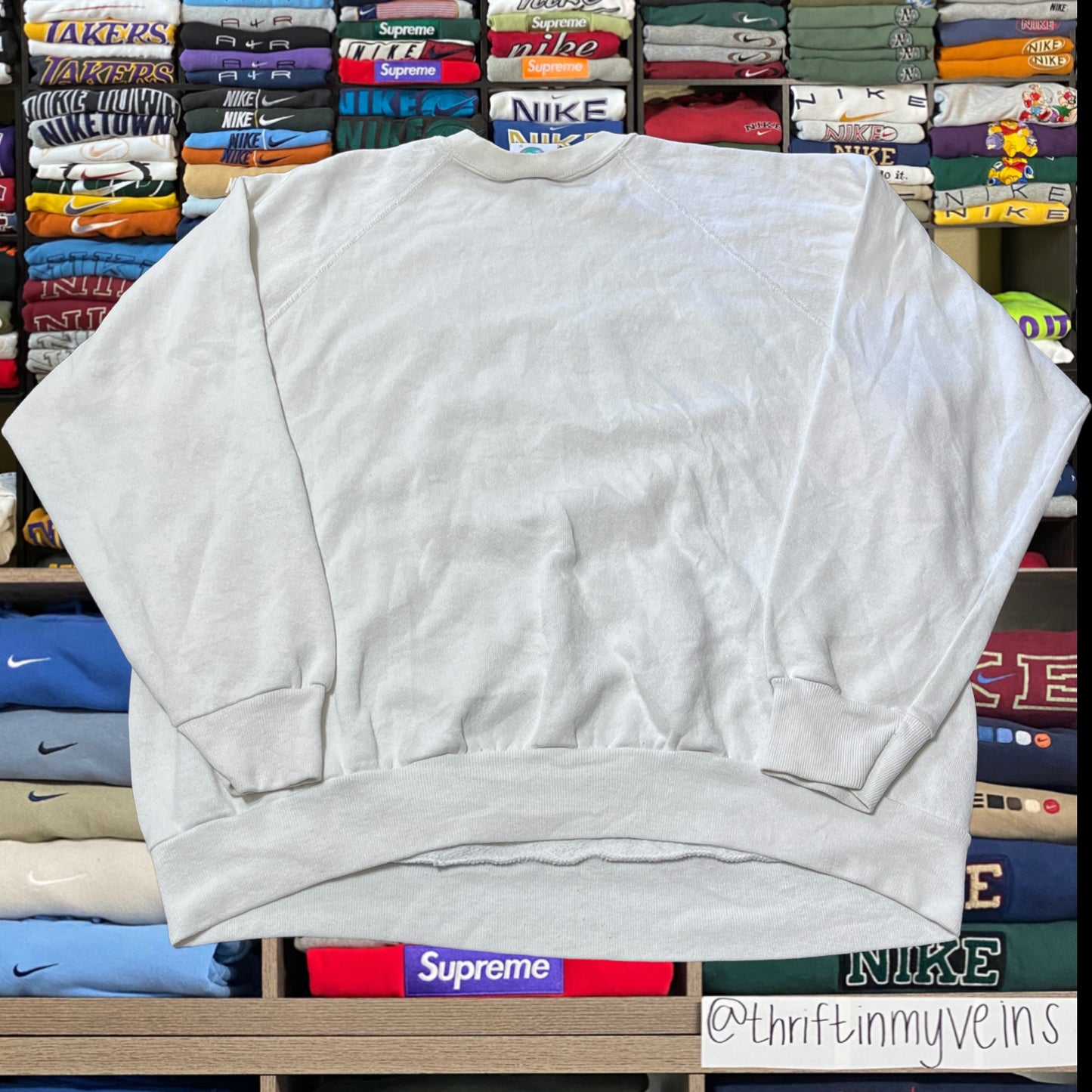 90s Ohio buckeyes white sweater
