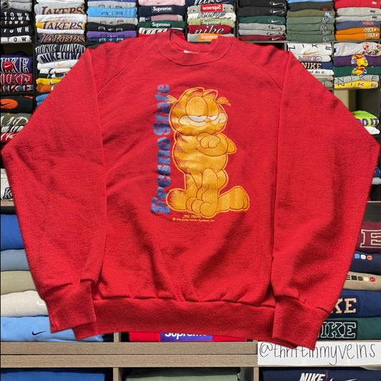 90s Garfield cat sweater (Xlarge)