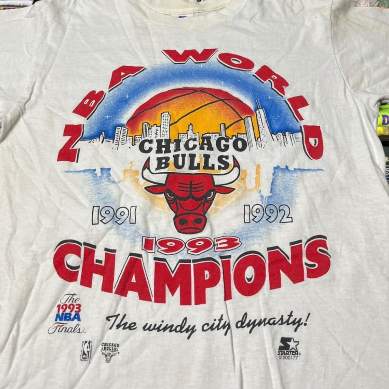1993 Chicago bulls nba basketball shirt (large)