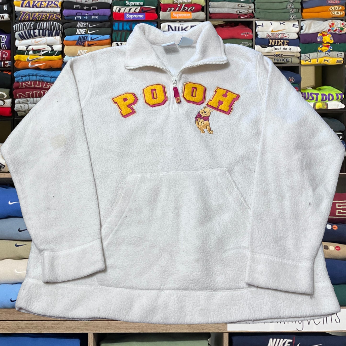 Winnie the Pooh quarter zip