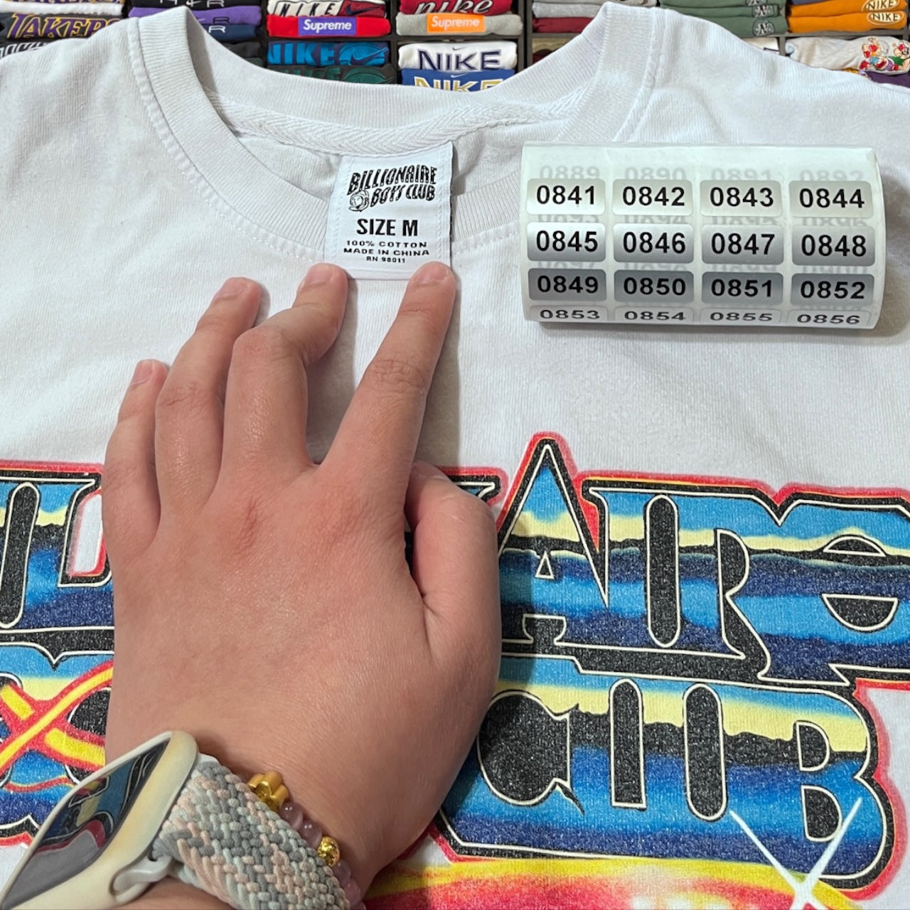 Billionaire boys club shirt
