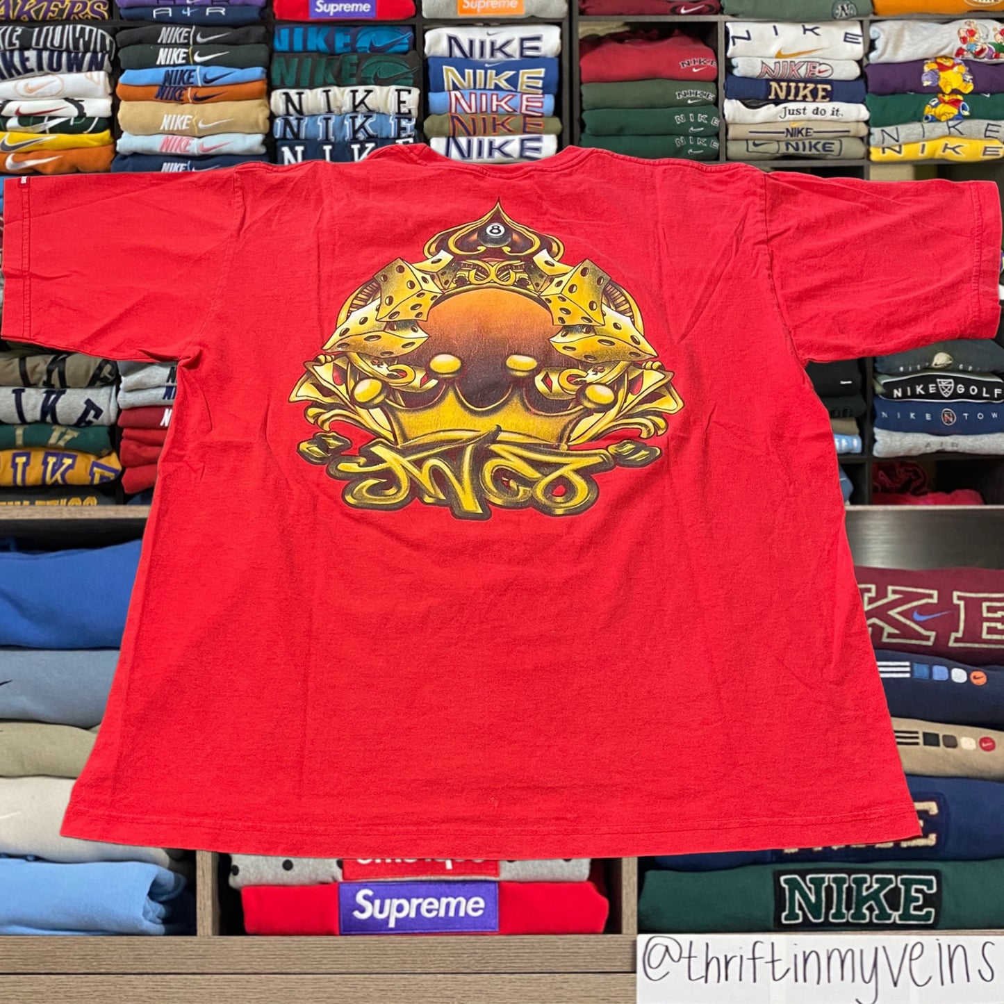 Y2K jnco jeans fire shirt