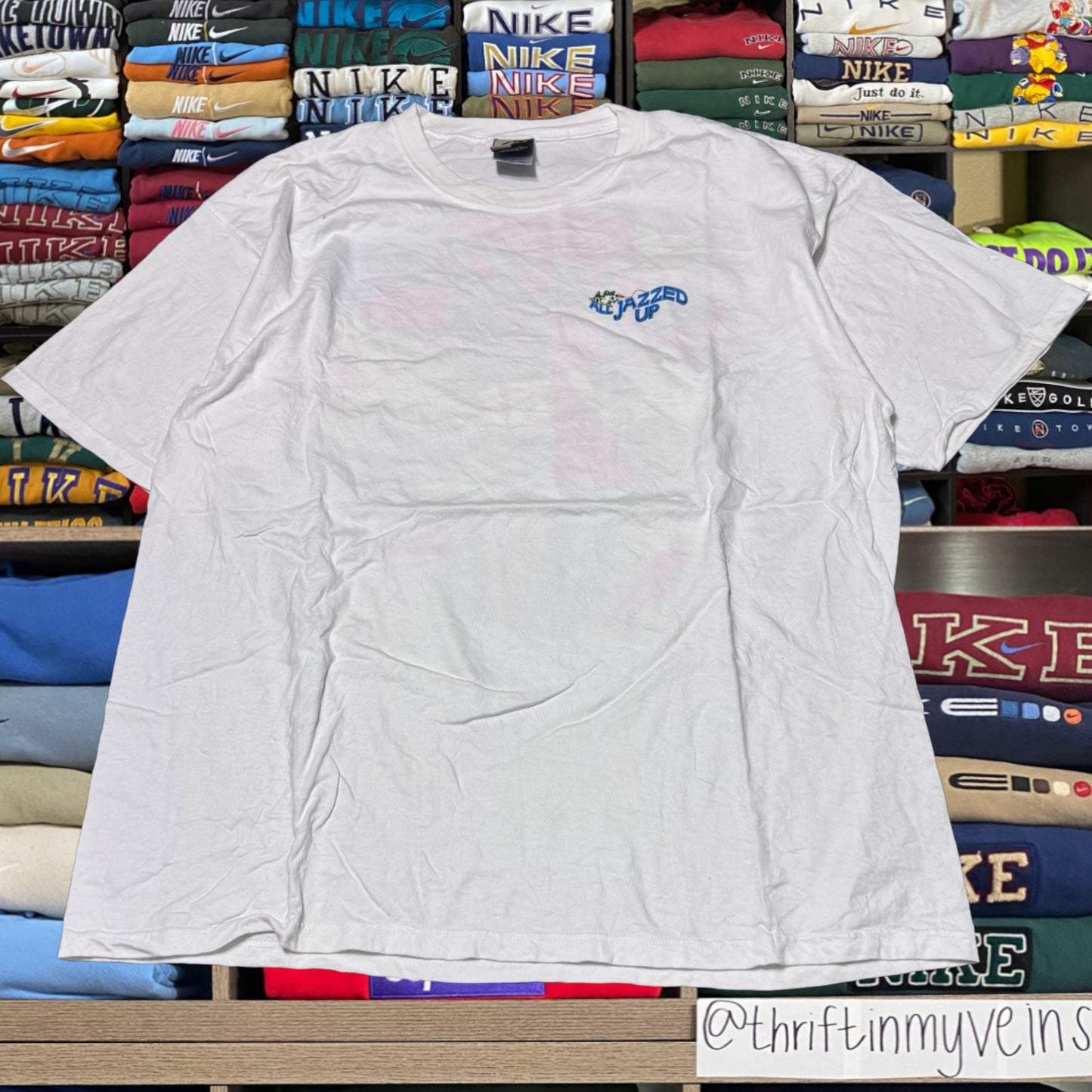 Y2K jazz alligator shirt
