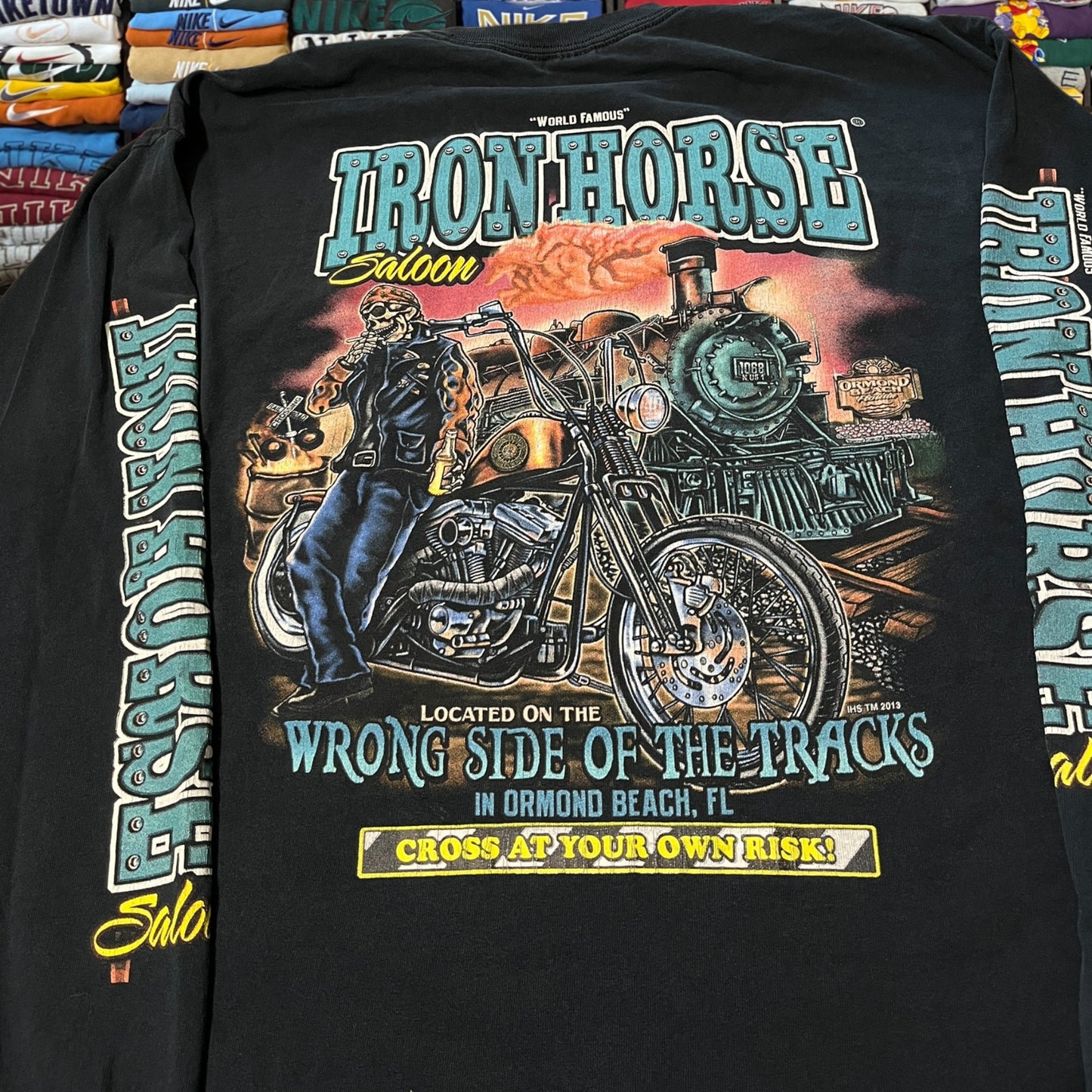 Y2K iron horse biker motorcycle