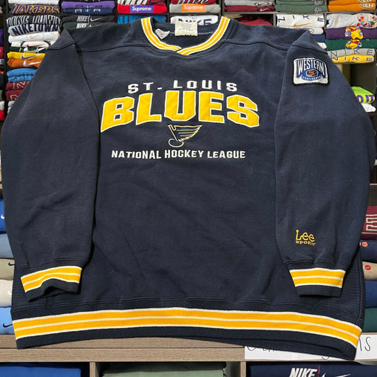 90s St. Louis blues NHL hockey sweater