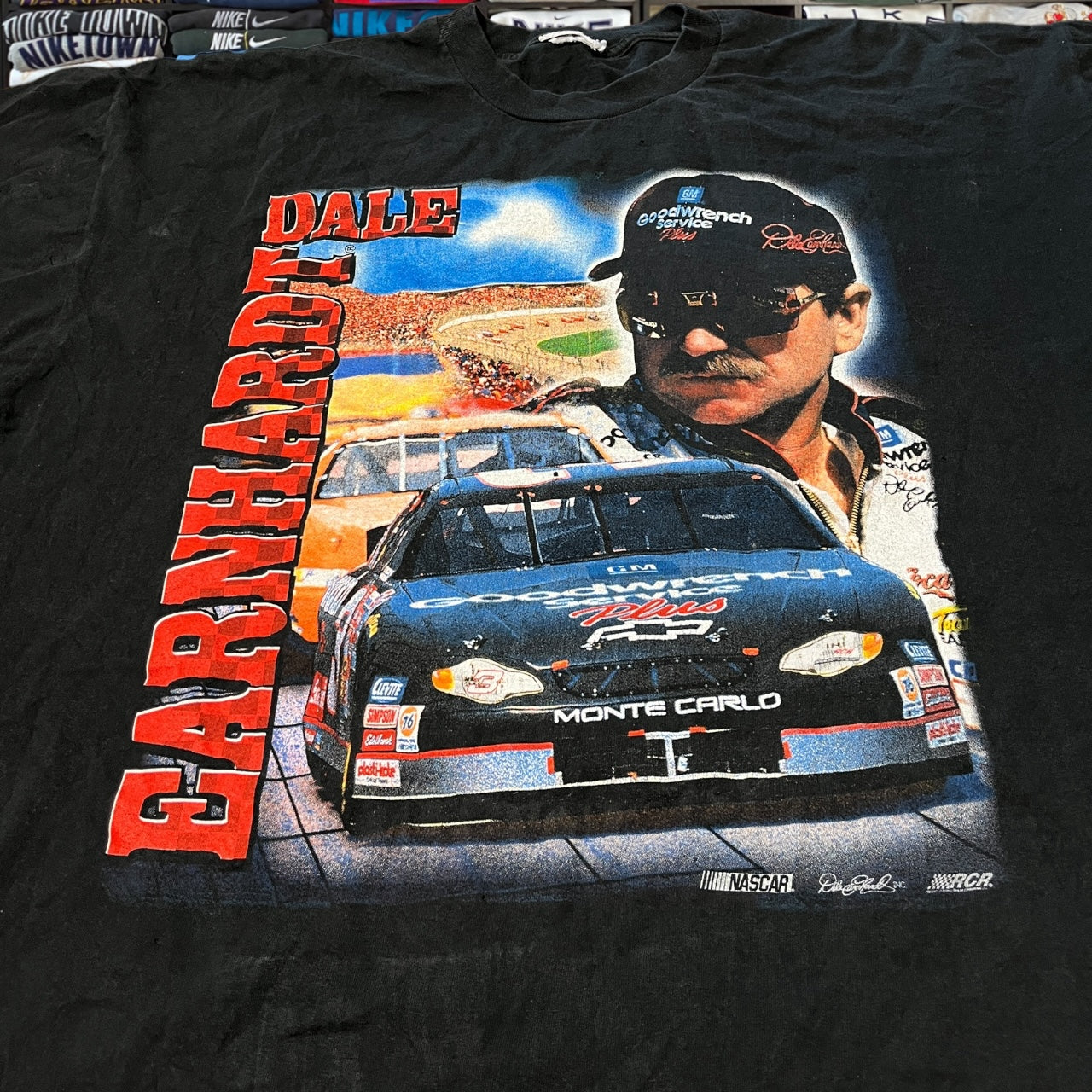 90s nascar graphic shirt