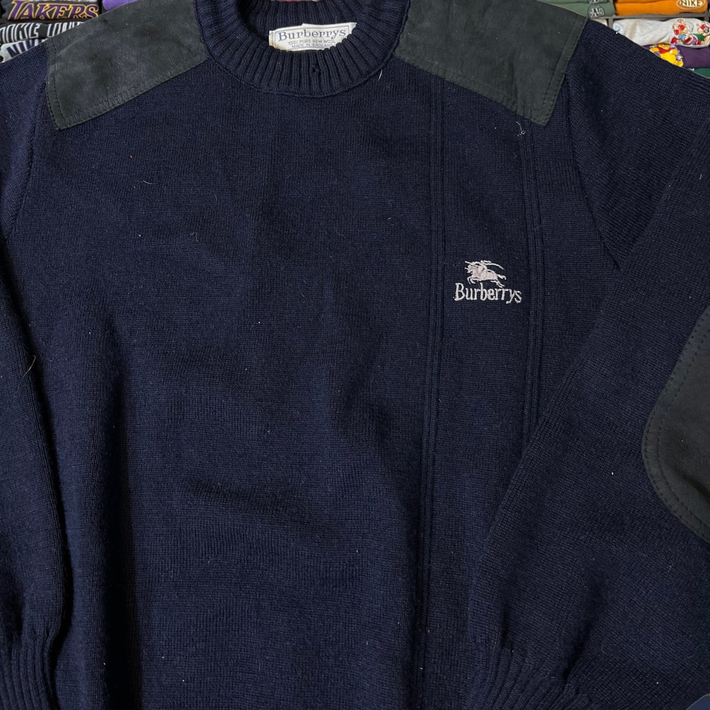 90s Burberry knitted sweater