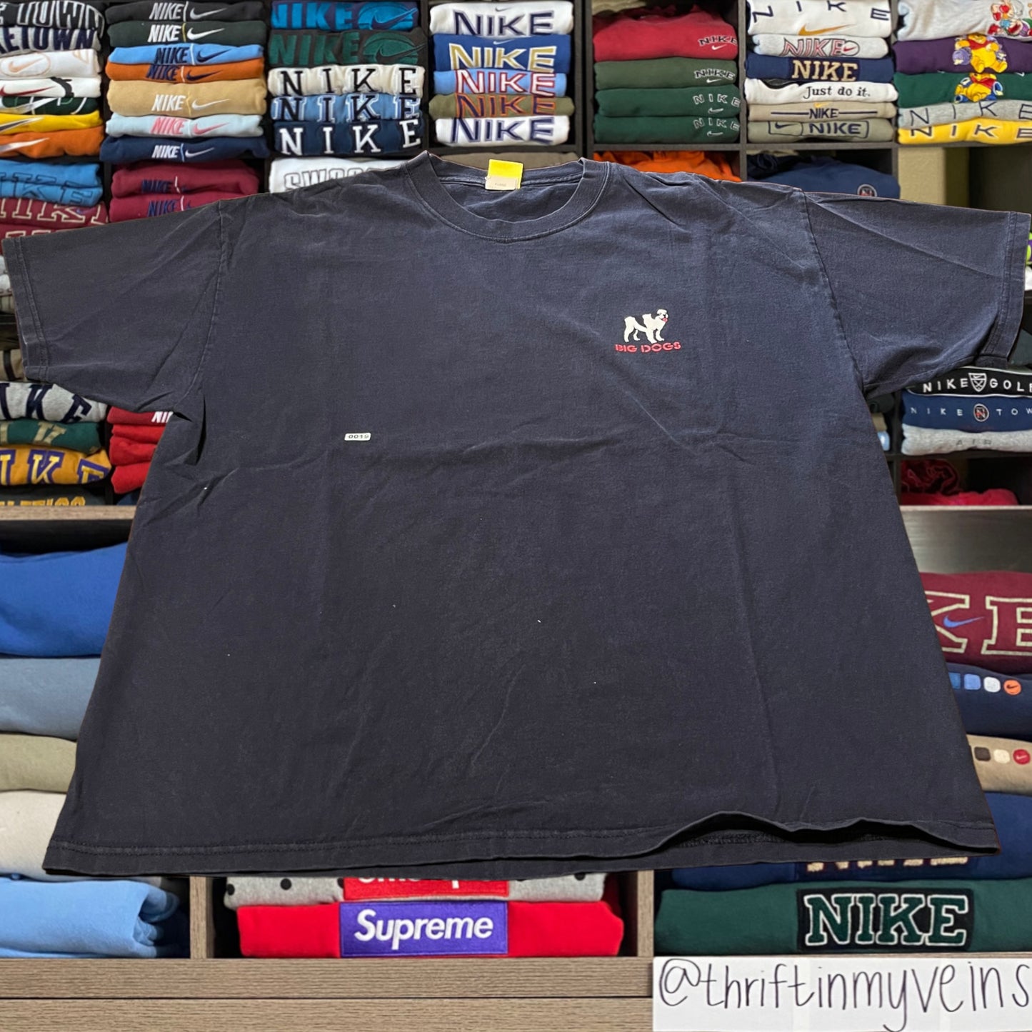 y2k corona extra big dog shirt (xlarge)