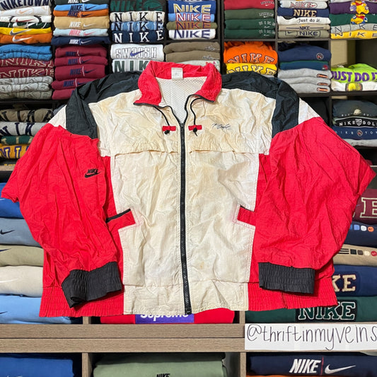 90s Nike x Michael Jordan flight windbreaker mesh interior