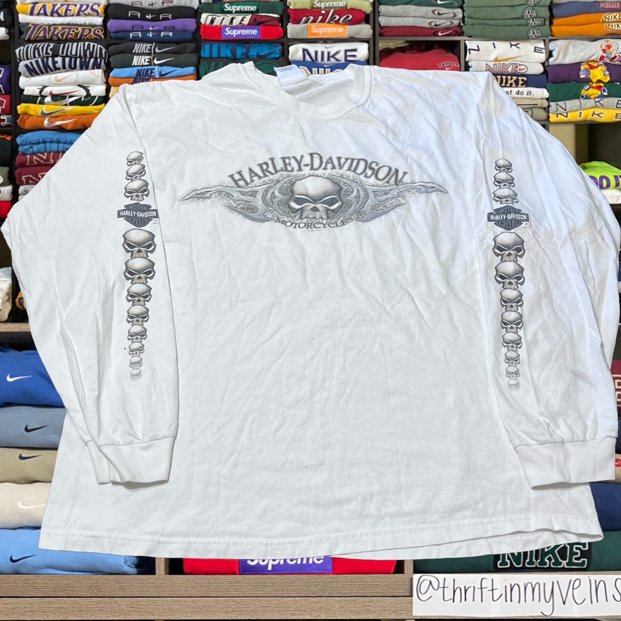 Vintage Y2K Harley Davidson long sleeve