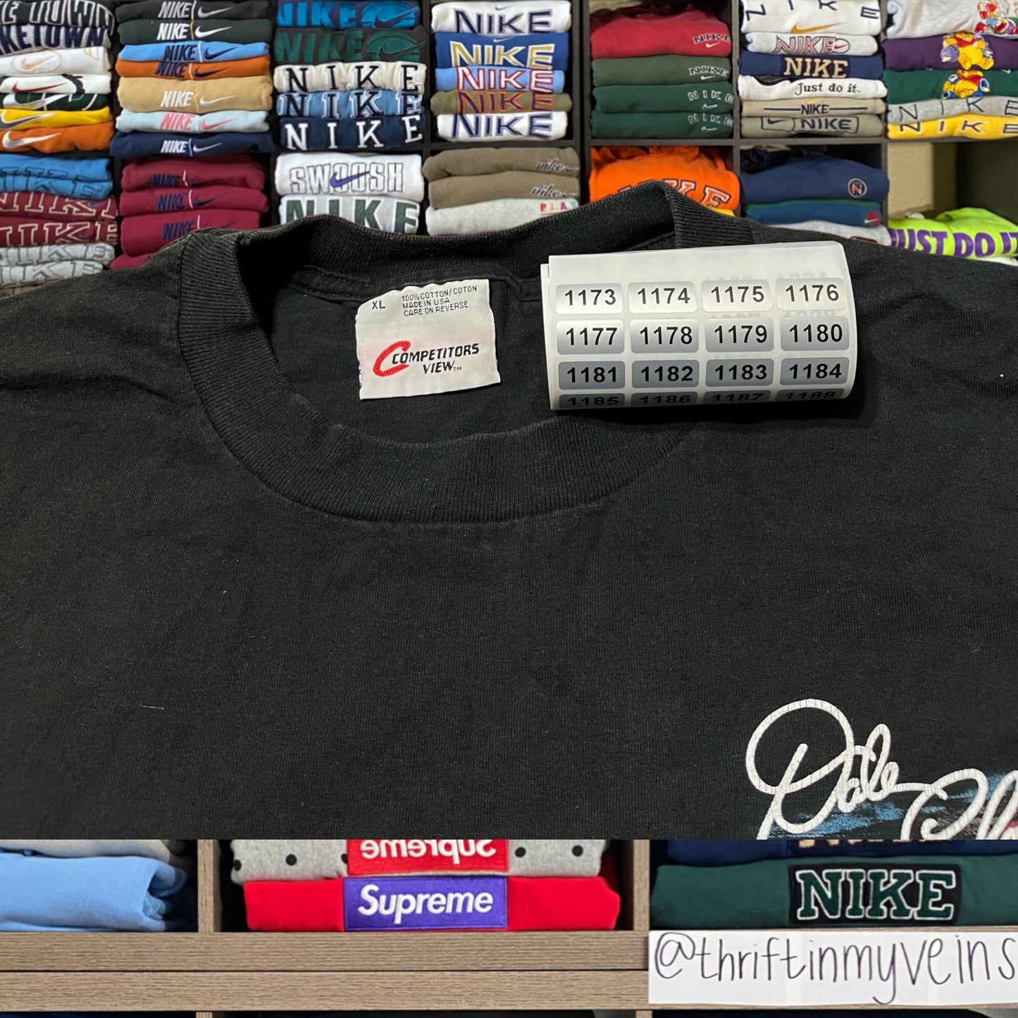 nascar y2k shirt (large)