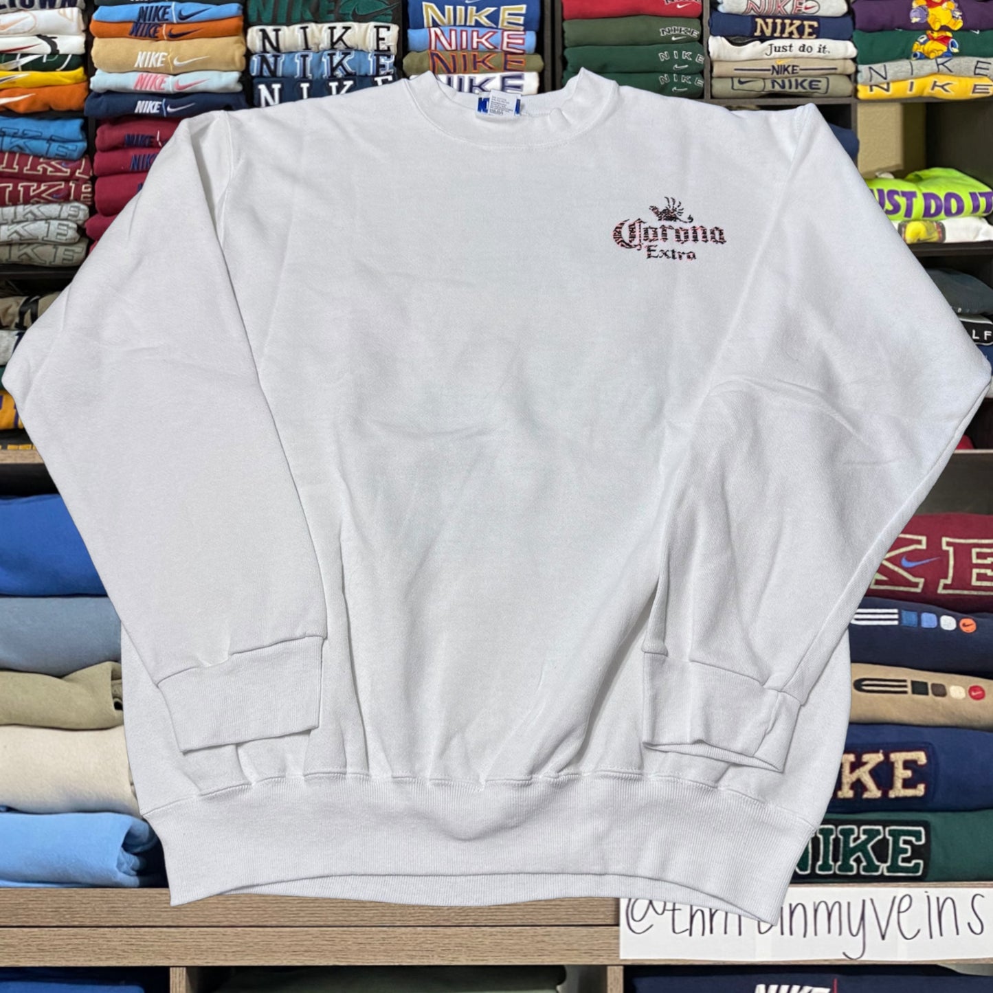 90s corona extra sweater