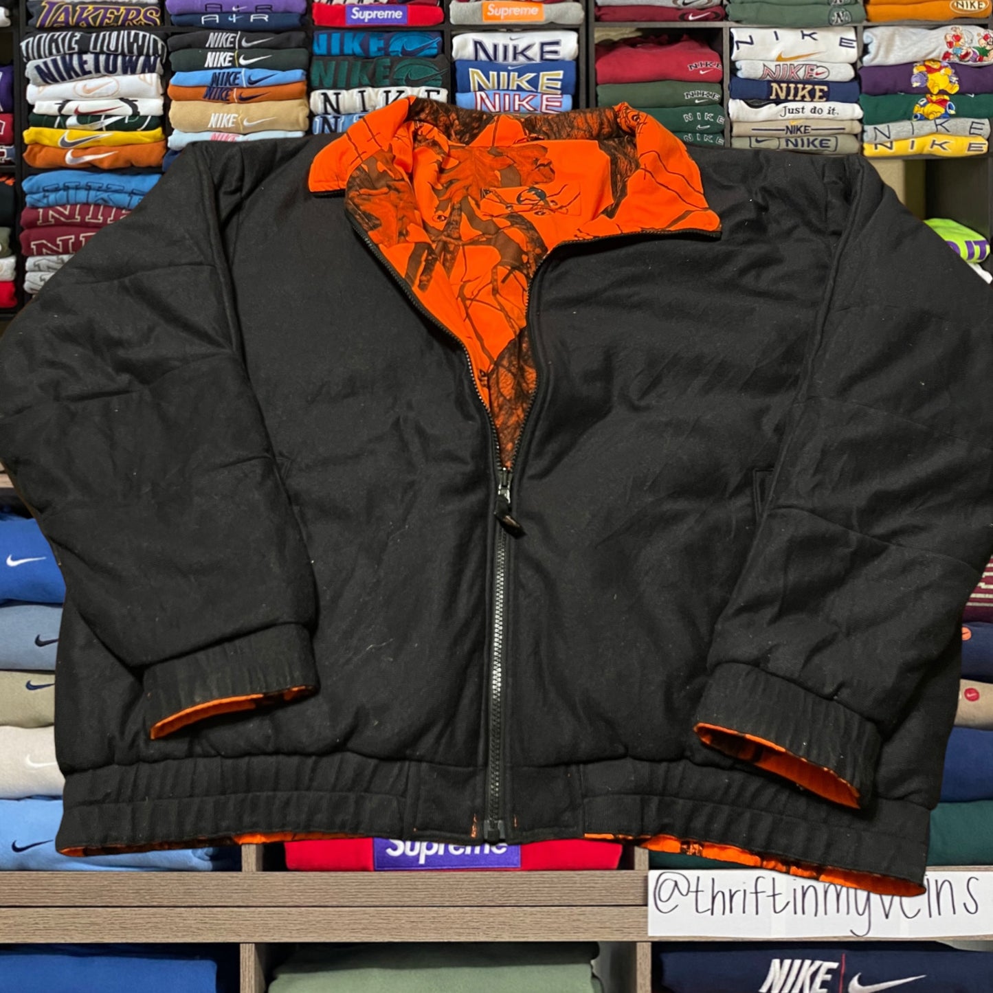 vintage reversible extreme weather jacket