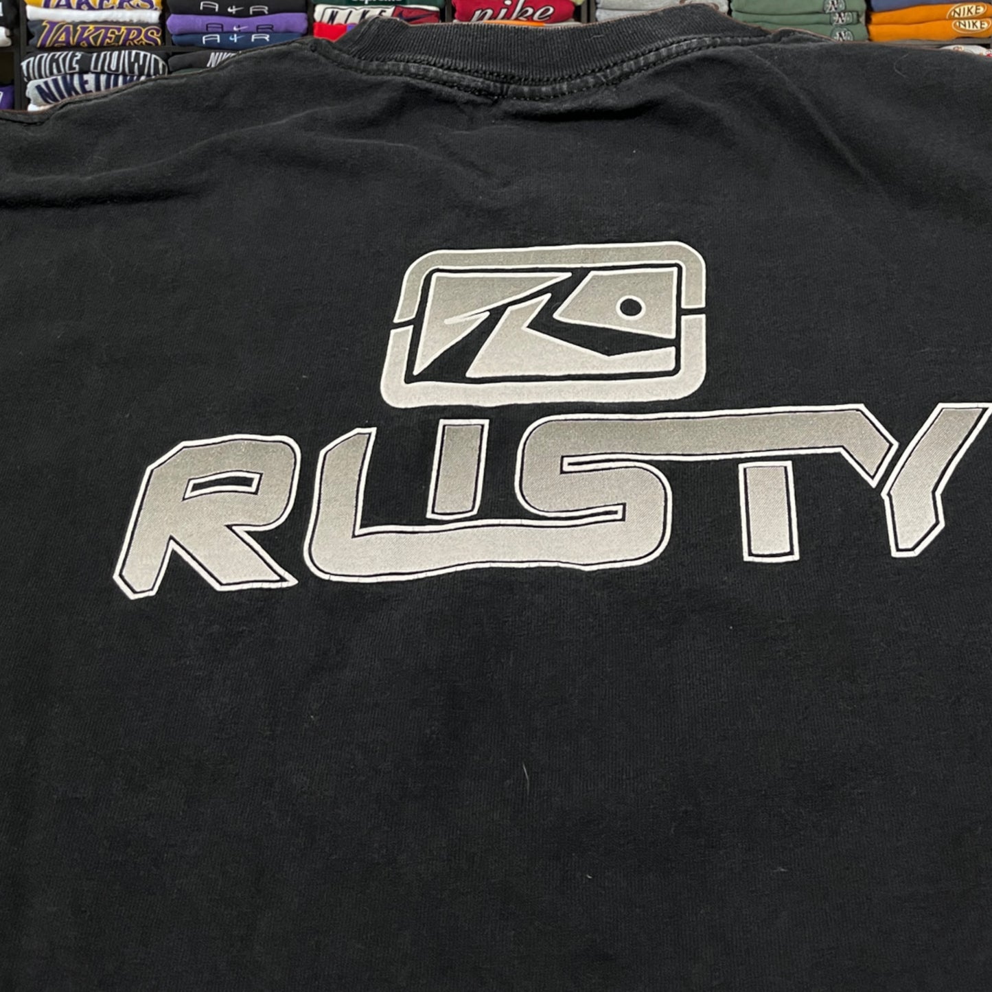Y2K rusty skater shirt