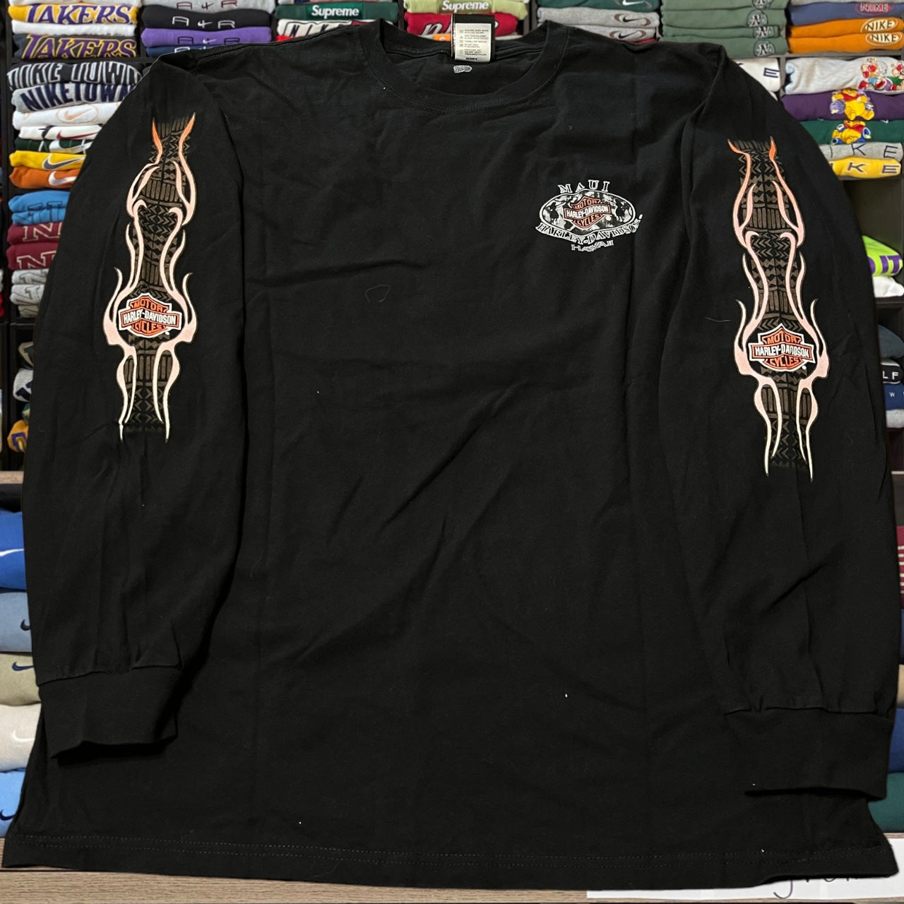 1996 harley biker shirt ( large )