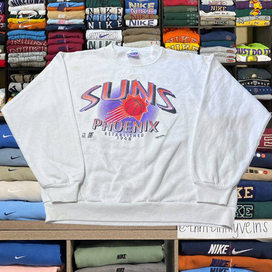 90s phoenix suns nba basketball sweater