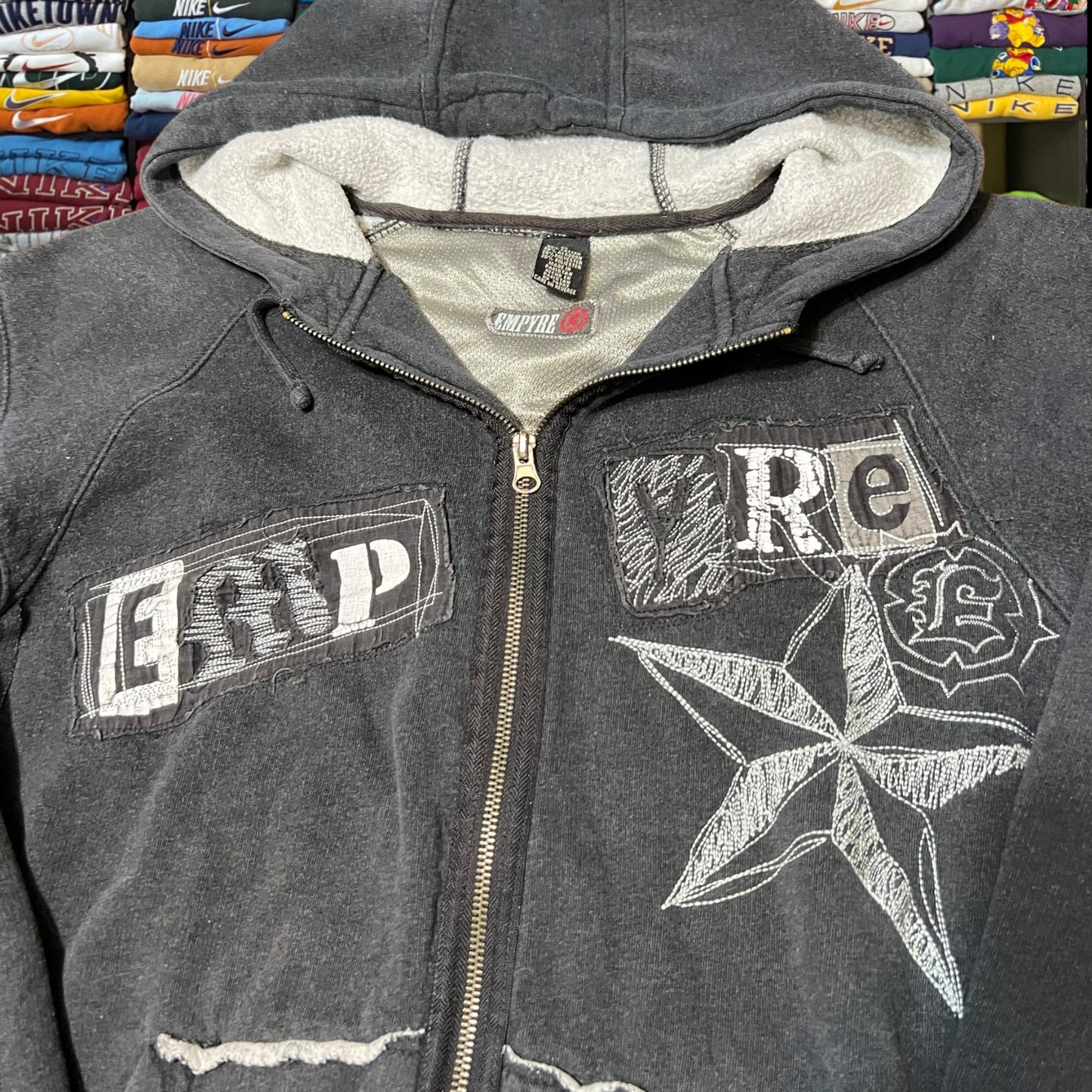 Y2K empyre skater hoodie