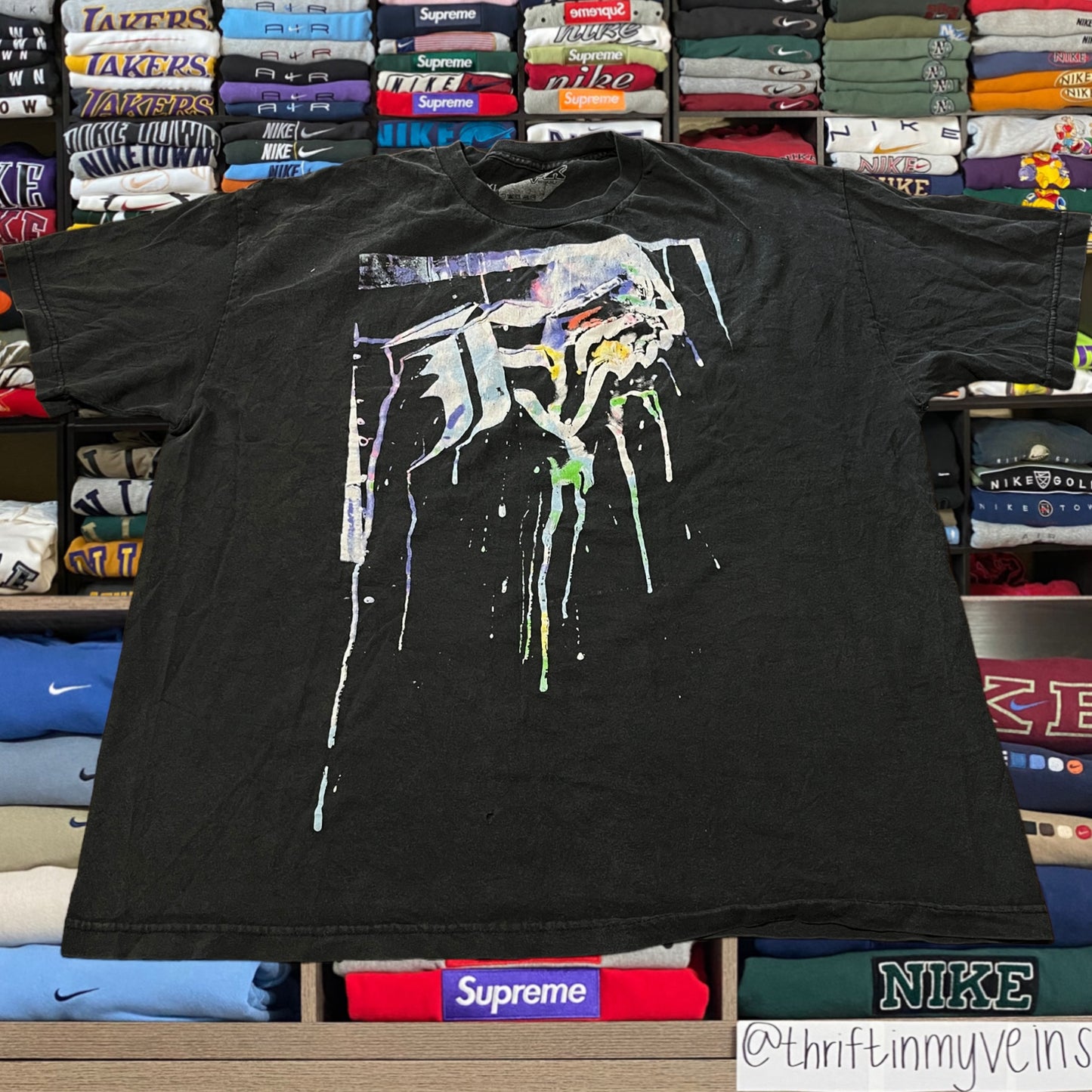 Y2K Fox racing skater shirt