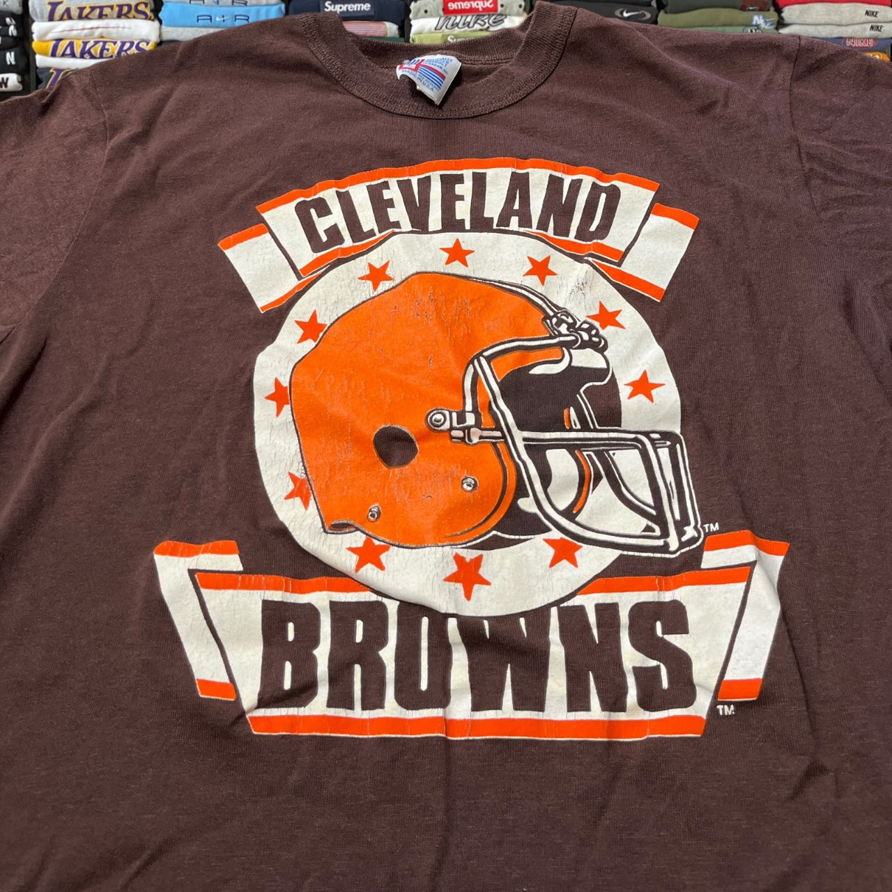 90s Cleveland browns nfl football shirt
