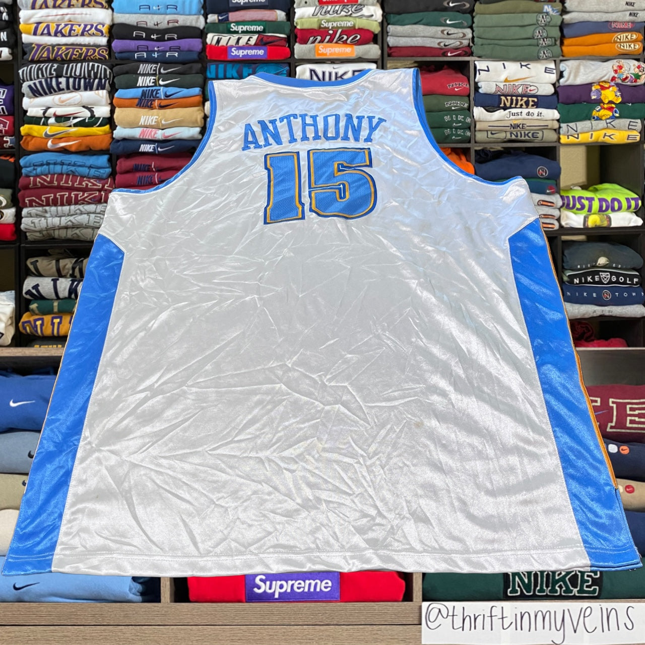 Y2K Carmelo Anthony 2006 Denver nuggets jersey