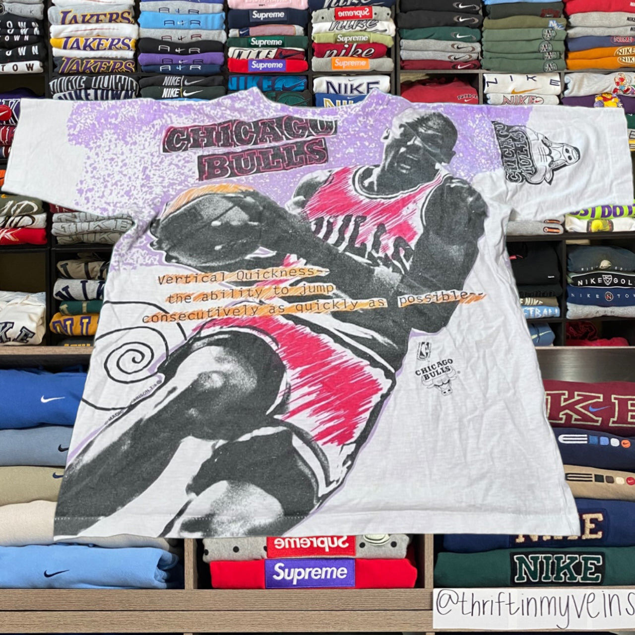 90s Michael Jordan all over print