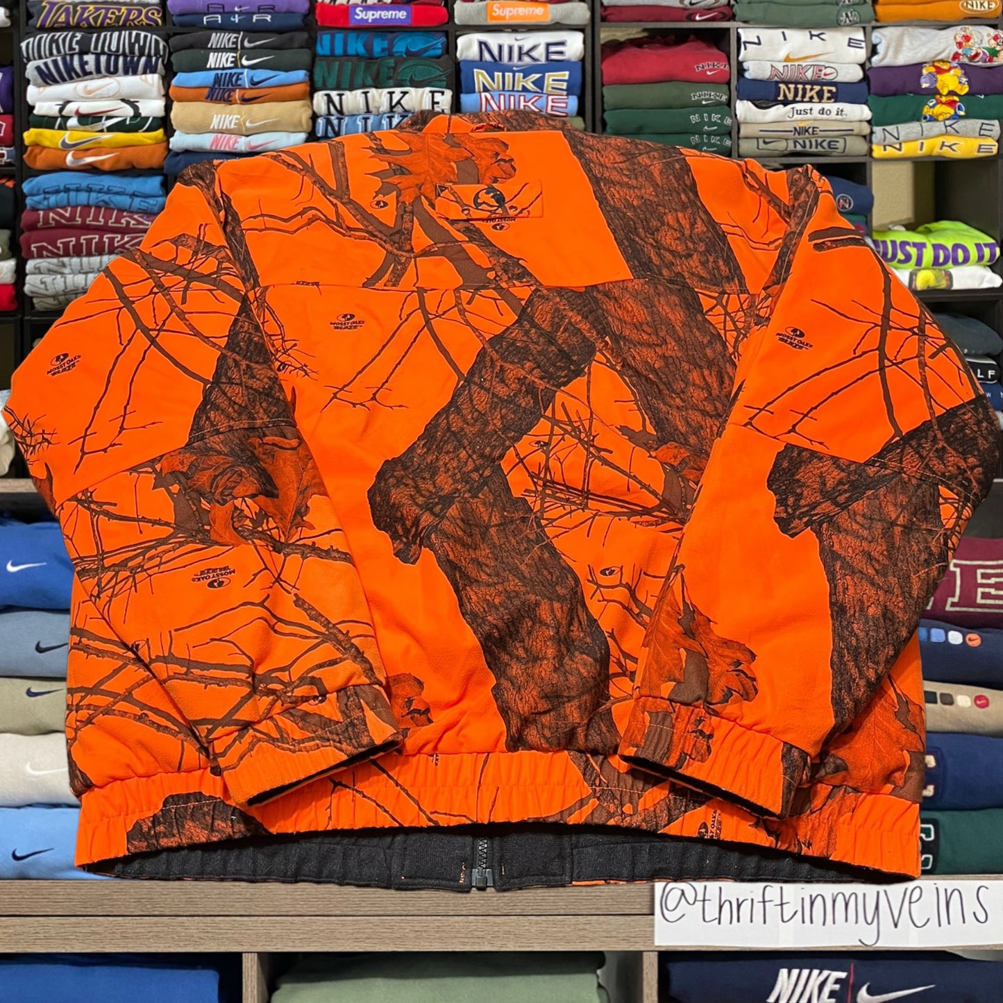 vintage reversible extreme weather jacket